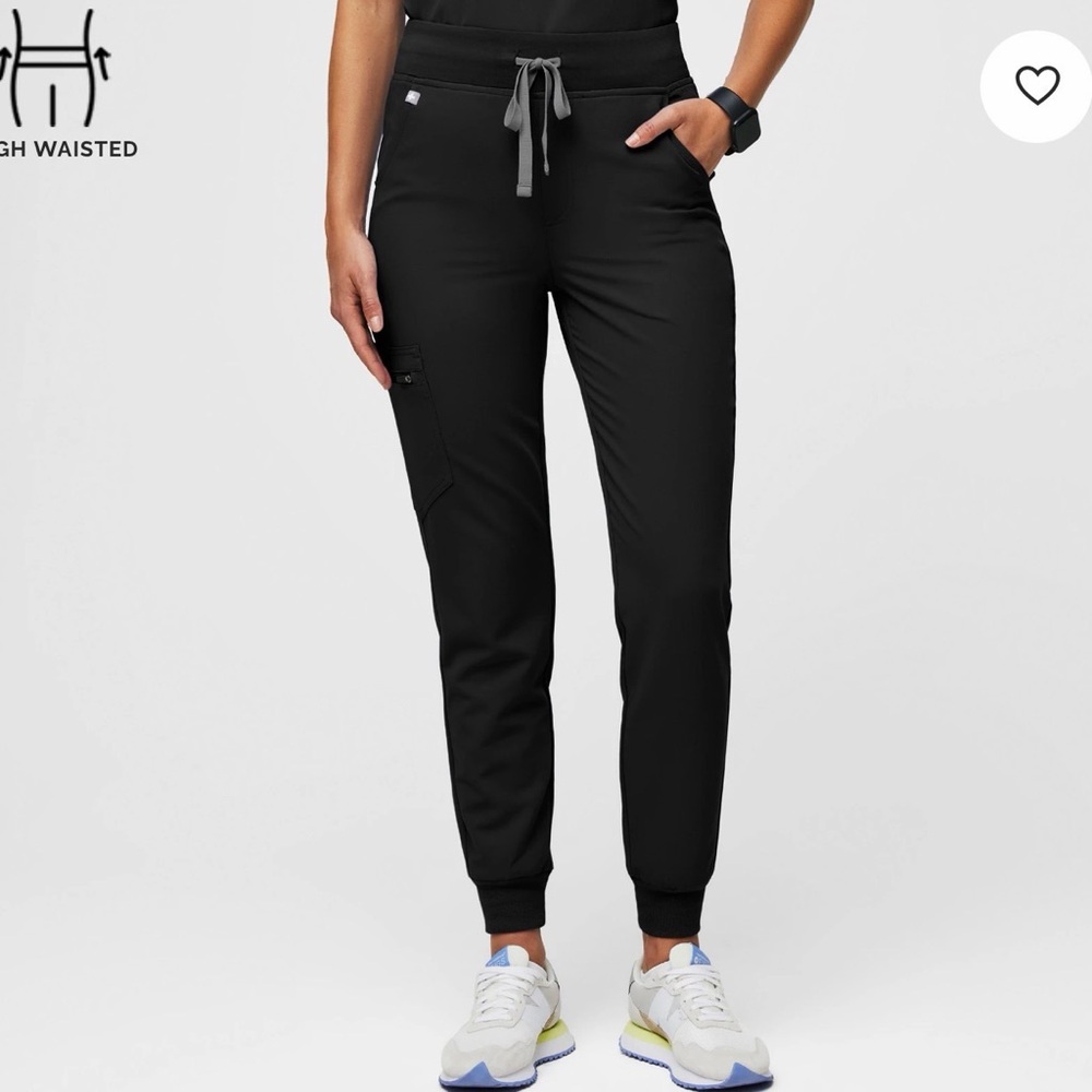 Figs zamara high waisted jogger scrubs petite